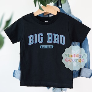 Cool Big Bro Club Shirt, Big Brother Toddler TShirt, Pregnancy Announcement Gift, Cute Vintage Kids Tee, Baby Announcement Shirts,