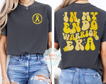 Endometriose Krieger Komfort Colors® Shirt,Endometriose Shirt,Endometriosis Awareness Tee,Chronische Krankheit Tshirt,Spoonie Shirt,Endo