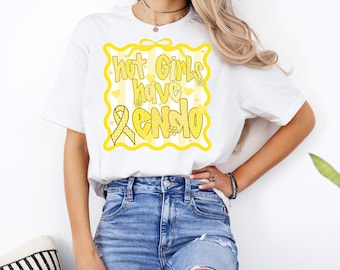 Endometriosis Shirt, Endo Warrior Sweater, Endometriosis Awareness Gifts, Chronic Illness TShirt, Flare Day Sweatshirt, Hot Girls Have Endo