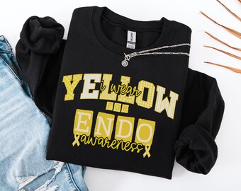 Endometriosis Shirt, Endo Warrior Sweater, Endometriosis Awareness Gifts, Chronic Illness TShirt, Flare Day Sweatshirt, Spoonie Crewneck