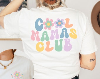 Cooles Mamas Club Shirt, cooler Mamas Club, Geschenk für Mama, Geschenk für Mama, süßes Mama Shirt, Mama Geburtstagsgeschenk, Mama T-Shirt, cooles Club Shirt, neue Mama