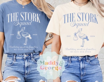 Custom Matching Surrogate Comfort Colors Shirt, Trendy Surrogate Mom Gifts, Personalized IVF Shirts, Infertility Warrior, Embryo Transfer