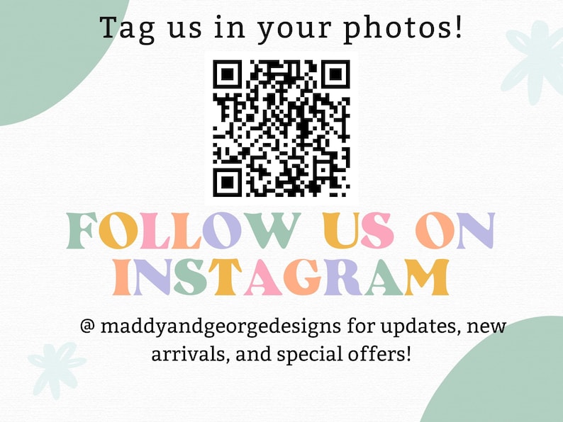a white background with a qr code on it