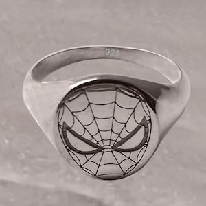 Spiderman ring - Etsy 日本