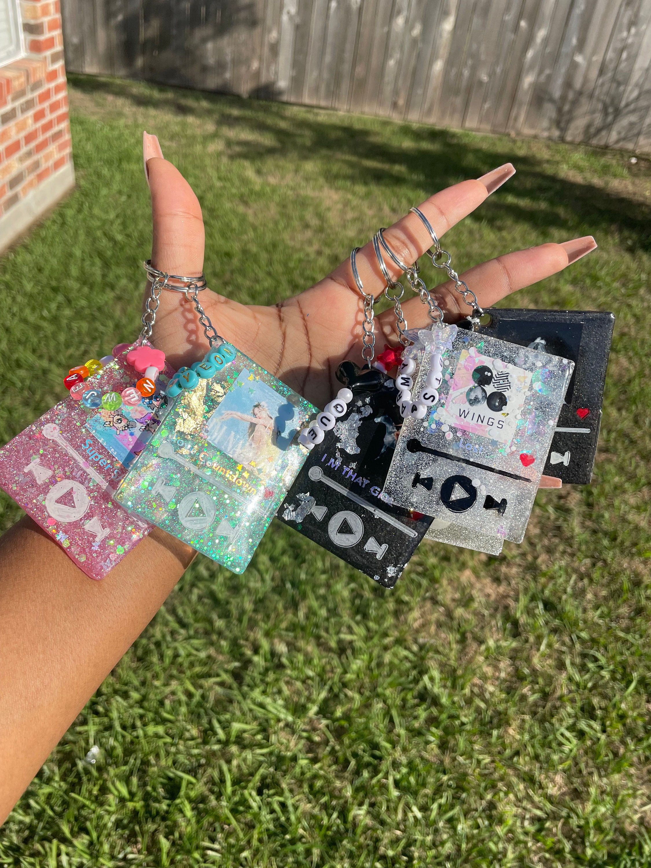 Custom Song/iPod Keychain