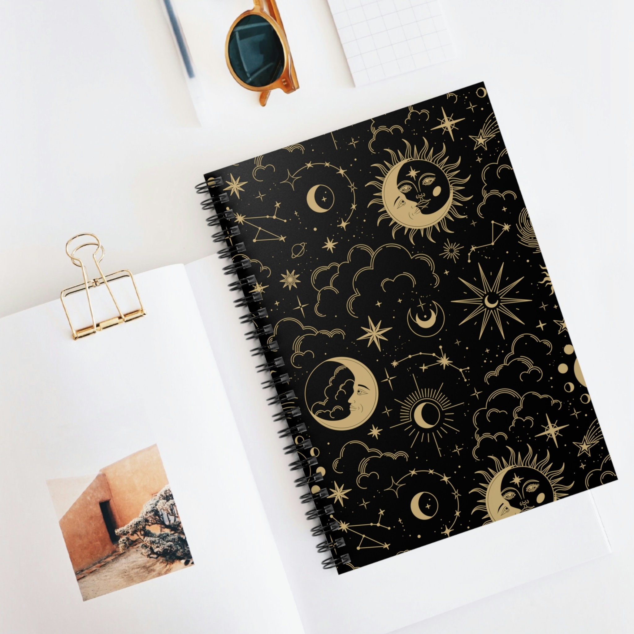 Personalized Notebook, Journal For Women, Spiral Floral Notebook, Custom Journal For Mom, Birthday Gifts For Women Teacher Appreciation Gift