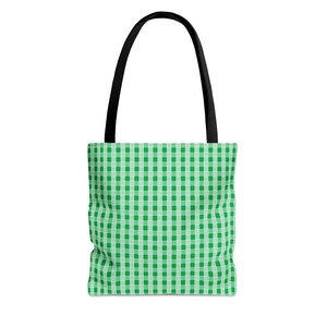 Green Palaka Tote Bag | Hawaii Nature | Reusable Bag | Hawaii Gift | Aloha Aina | Canvas Tote Bag | Back To School