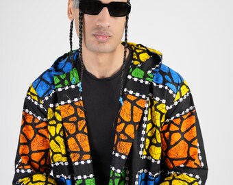 Kimono unisex multicolor