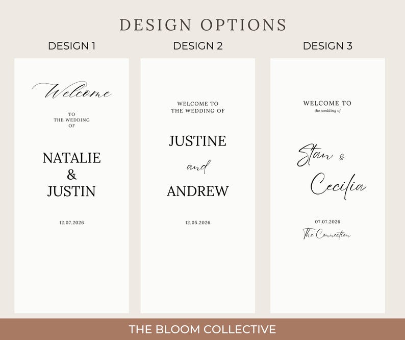 Custom Linen Wedding, Engagement, Birthday Welcome Sign, Modern ...