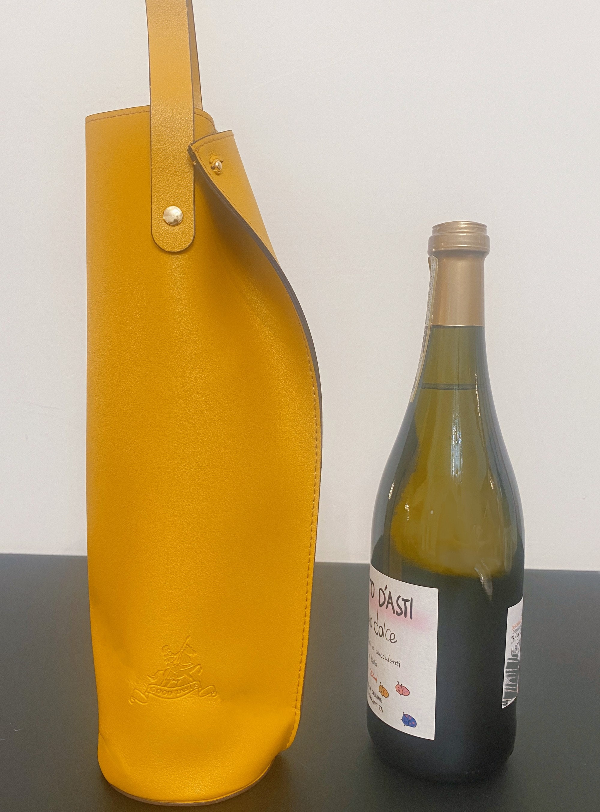 V Ring Tote Wine - Corîu - Leather Bags