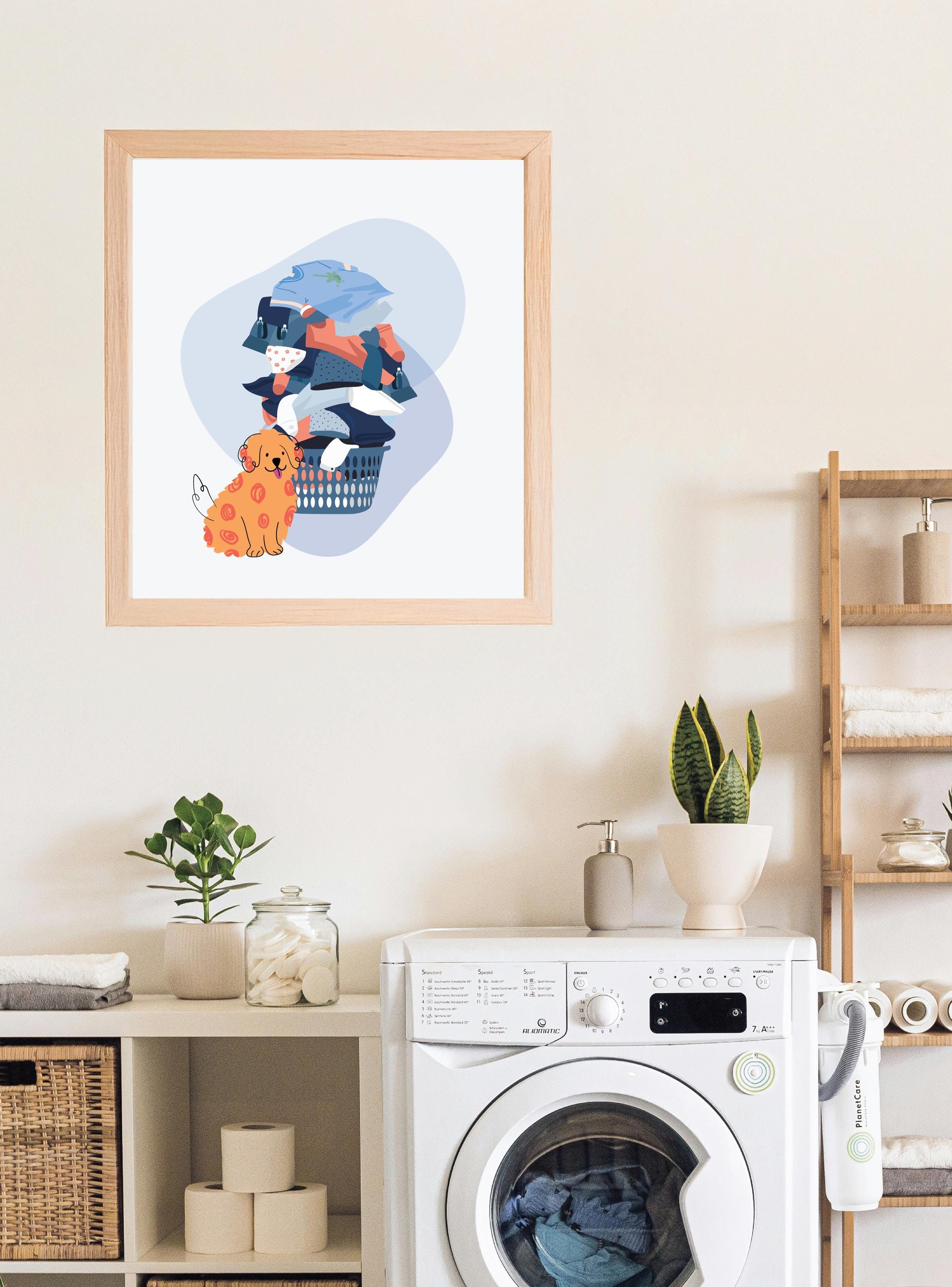 Dog Laundry Room Art Print, Funny Washing Poster (digital Download) - Etsy