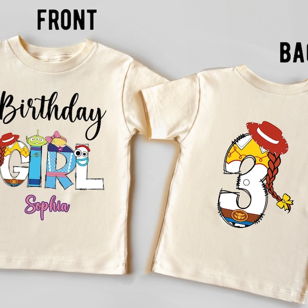 Jesse Toy Story Birthday Shirt, Jesse Girl Birthday Shirt, Toy Story Birthday Shirt, Birthday Girl Toy, Toy Birthday Shirt, Toy Natural Tee.