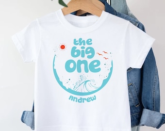 The Big One Birthday Shirt: Surf 1st Birthday Outfit
