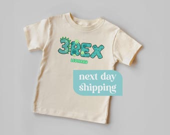 Custom Dinosaur Birthday Shirt: TRex Family Matching Tees