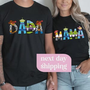 Custom Family Members Toy Story Birthday Shirt, Family Trip Shirts, Daddy Buzz Birthday Shirt, Birthday Matching Shirts, Toy Birthday Shirt