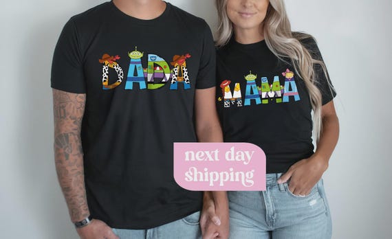 Custom Family Members Toy Story Birthday Shirt, Family Trip Shirts, Daddy Buzz Birthday Shirt, Birthday Matching Shirts, Toy Birthday Shirt