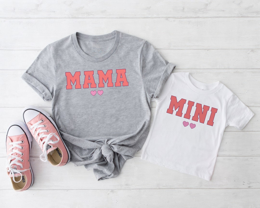 Mommy and Me Outfits, Mama Mini Matching Mother Daughter Shirts, Gift ...