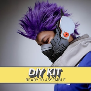 Shinso Hitoshi Cosplay Mask Foam Kit | My Hero Academia