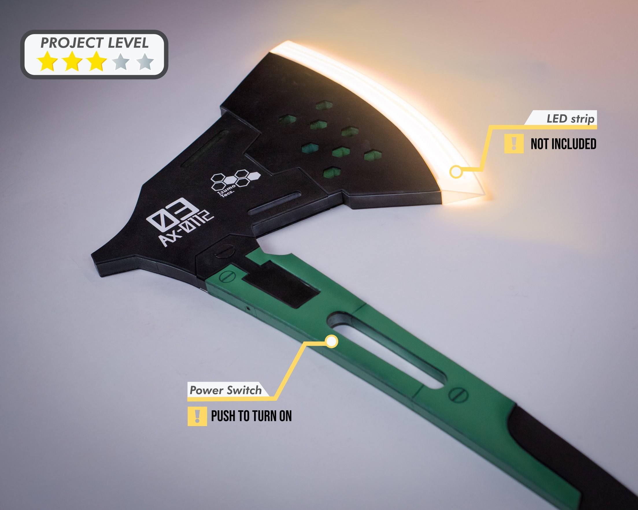 KAHO Kaiju No. 8 Shinomiya Cosplay Axe Kit - Etsy