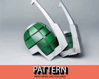Bomb Hero Cosplay Pattern - Gauntlet and Gloves