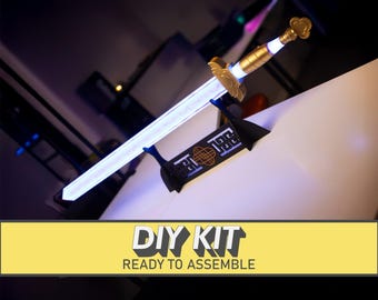 Kpop Demon Hunters Rumi Cosplay LED Sword | 3D Printed DIY Kit