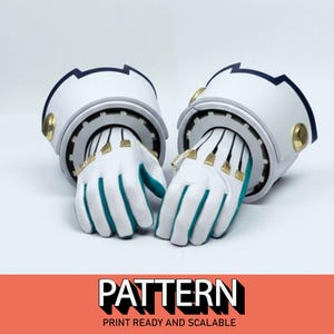 Deku Cosplay Pattern - Sleeve and Power Gloves