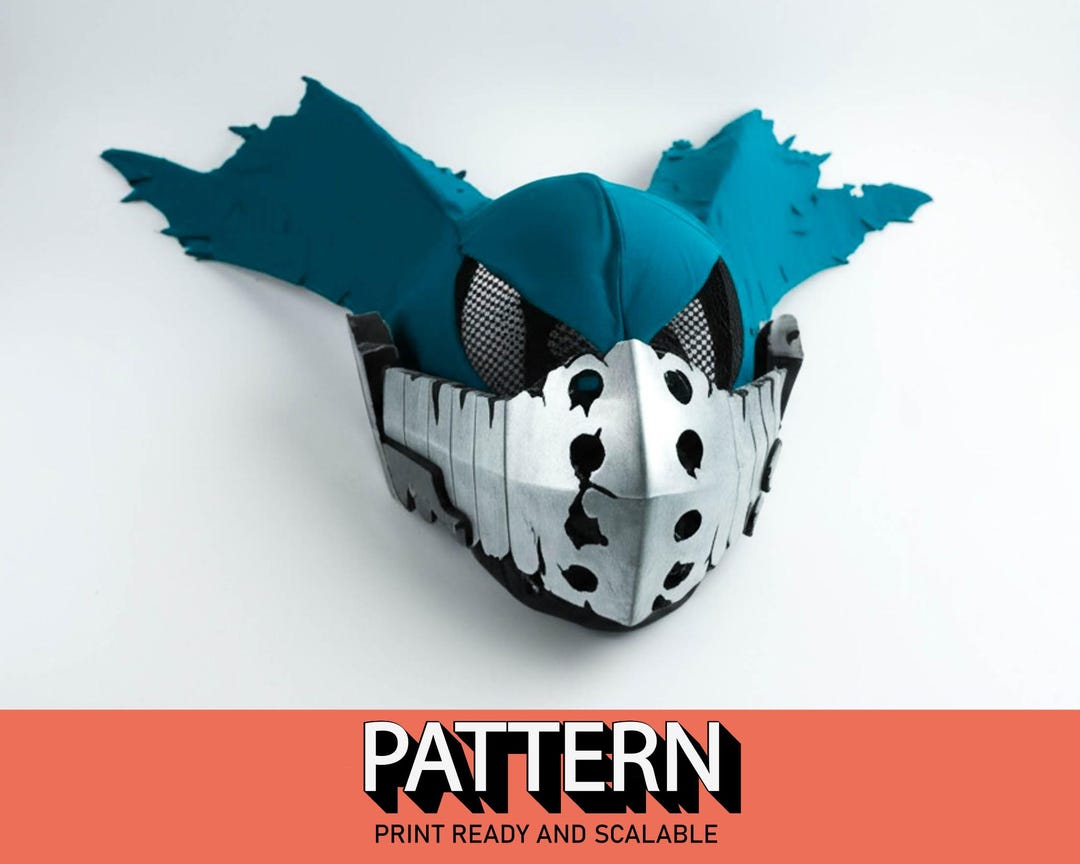 ヒーローマスク・雷の戦士（オリジナル） il_1080xN.6780196693_3aiq.jpg