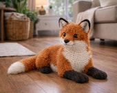 Cute Fox Amigurumi Crochet Pattern PDF | Woodland Fox Plush Toy | Easy Crochet Animal Pattern for Beginners
