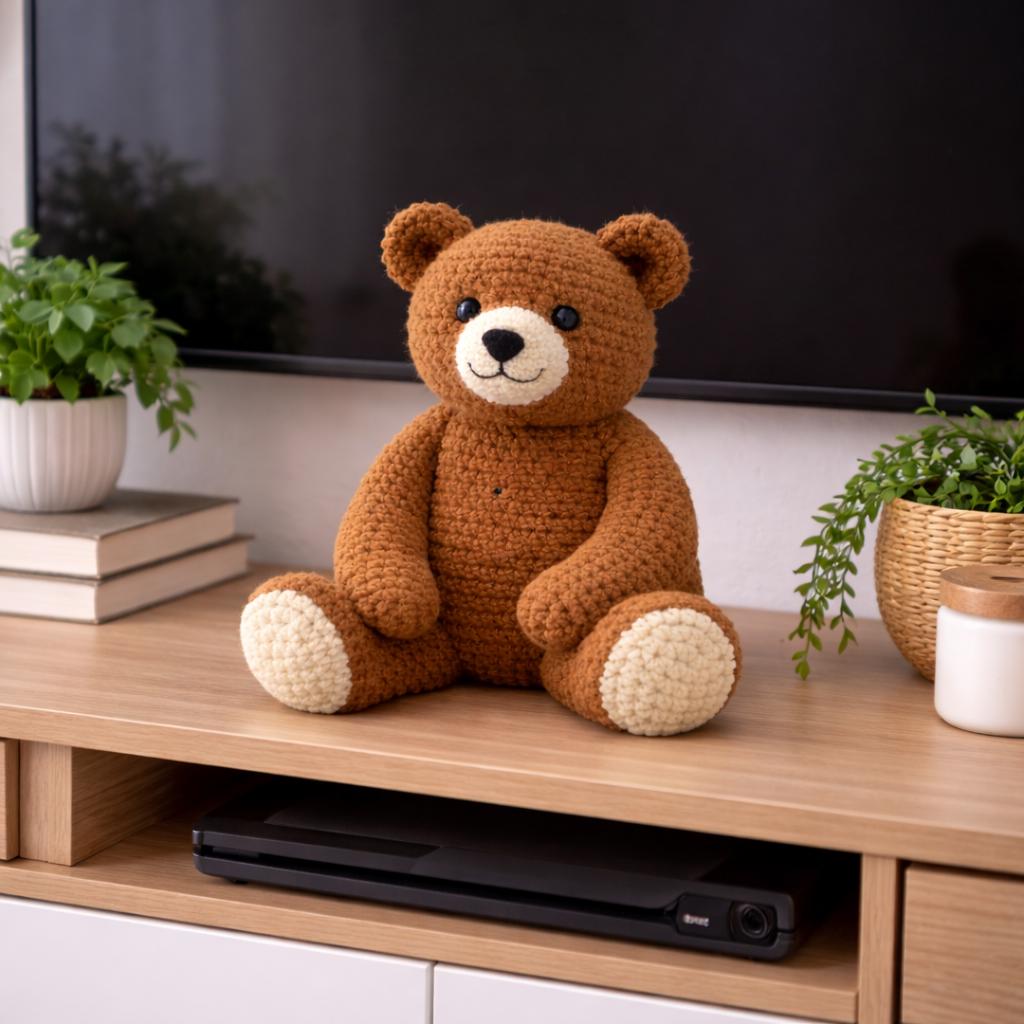 Giant Teddy Bear Crochet Pattern PDF | Large Amigurumi Bear Plush ...