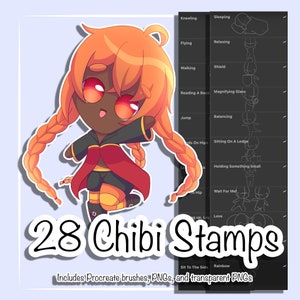 10 Cute Kawaii HD Chibi Bases DIY Anime Poses Layered PSD -  Sweden