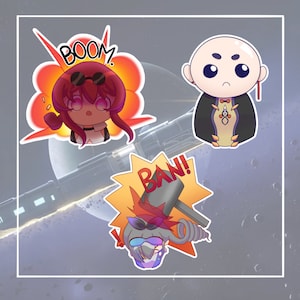 Honkai Star Rail Cute Meme Stickers Vol. 2: Stellaron Jäger