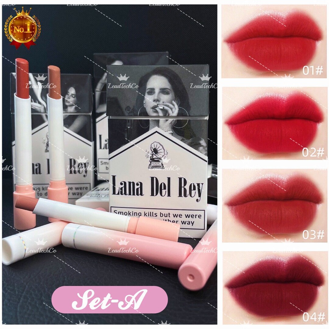 Lana Del Rey Lipstick Box _ Lana del rey lipstick cigarette box – LZPCEX