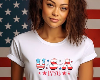 USA 1776 shirt, USA 1776 Tee, Patriotic Shirt, Usa T-shirt, Gift For Him, Gift For Her, 1776 Shirt, 4th Of July Shirt, 4th Of July Tee,