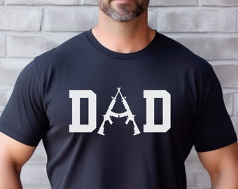 Dad t-shirt, Dad 2nd amendment shirt Dad shirt, Dad tee, gift for him, gift for dad, birthday gift for dad, shirt for men, new dad shirt