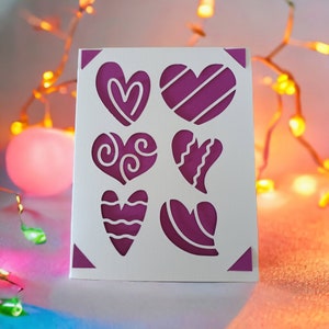 Heart Birthday  Card