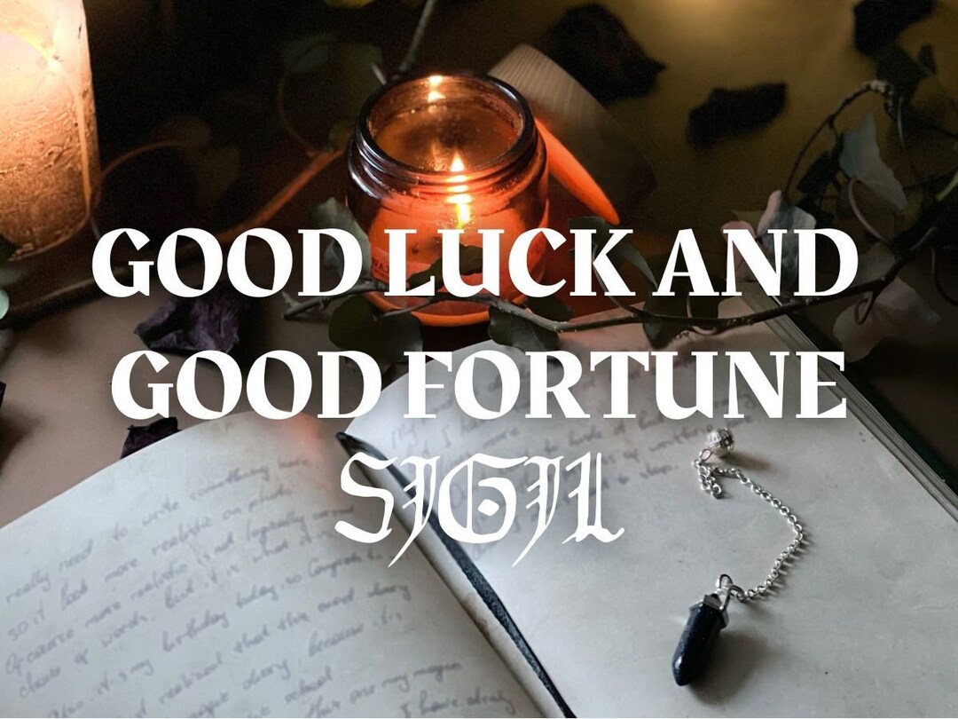 Good Luck and Good Fortune Sigil Magic Spell. Attracting - Etsy