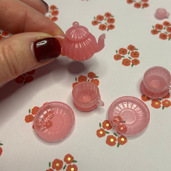 Miniature Tea Set Etsy