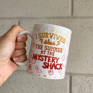 I Survived the Summer at the Mystery Shack | Gravity Falls Mug 11oz