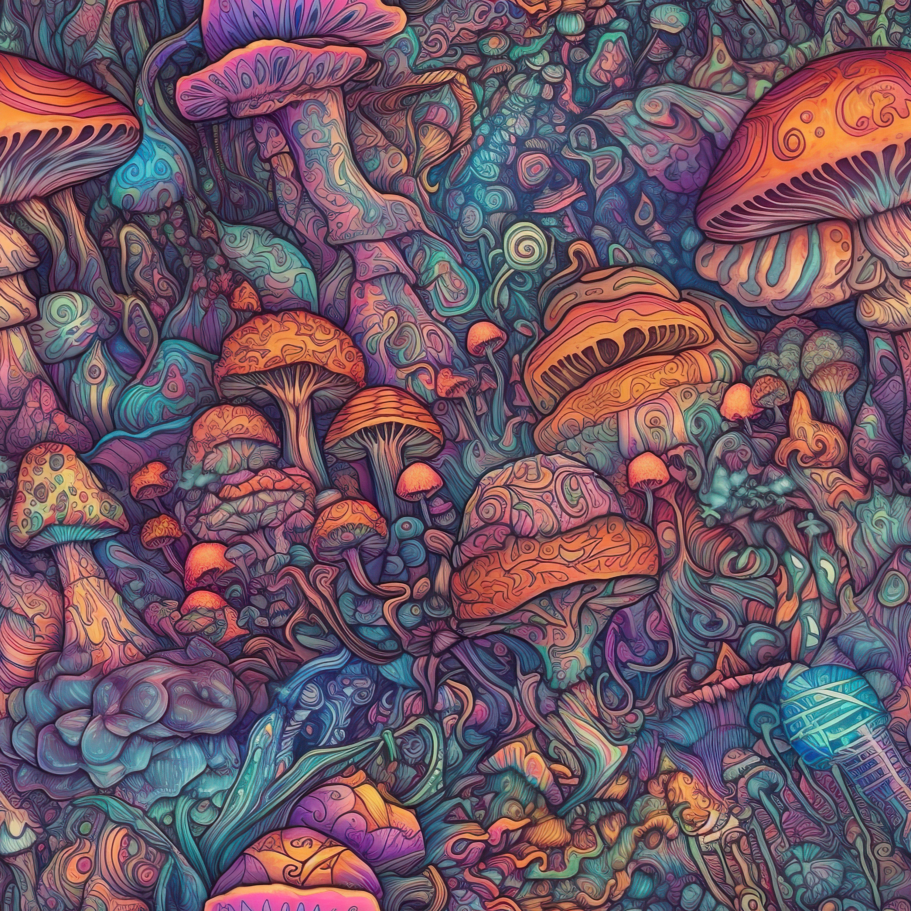 Magic Mushrooms 1080P, 2K, 4K, 5K HD wallpapers free download | Wallpaper  Flare