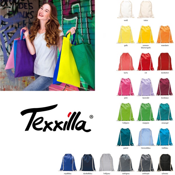 Texxilla Turnbeutel - zum selber gestalten / DIY