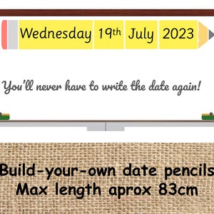 Today&#39;s date / days / months / years / classroom display / daily routines / today&#39;s date / What&#39;s the date display