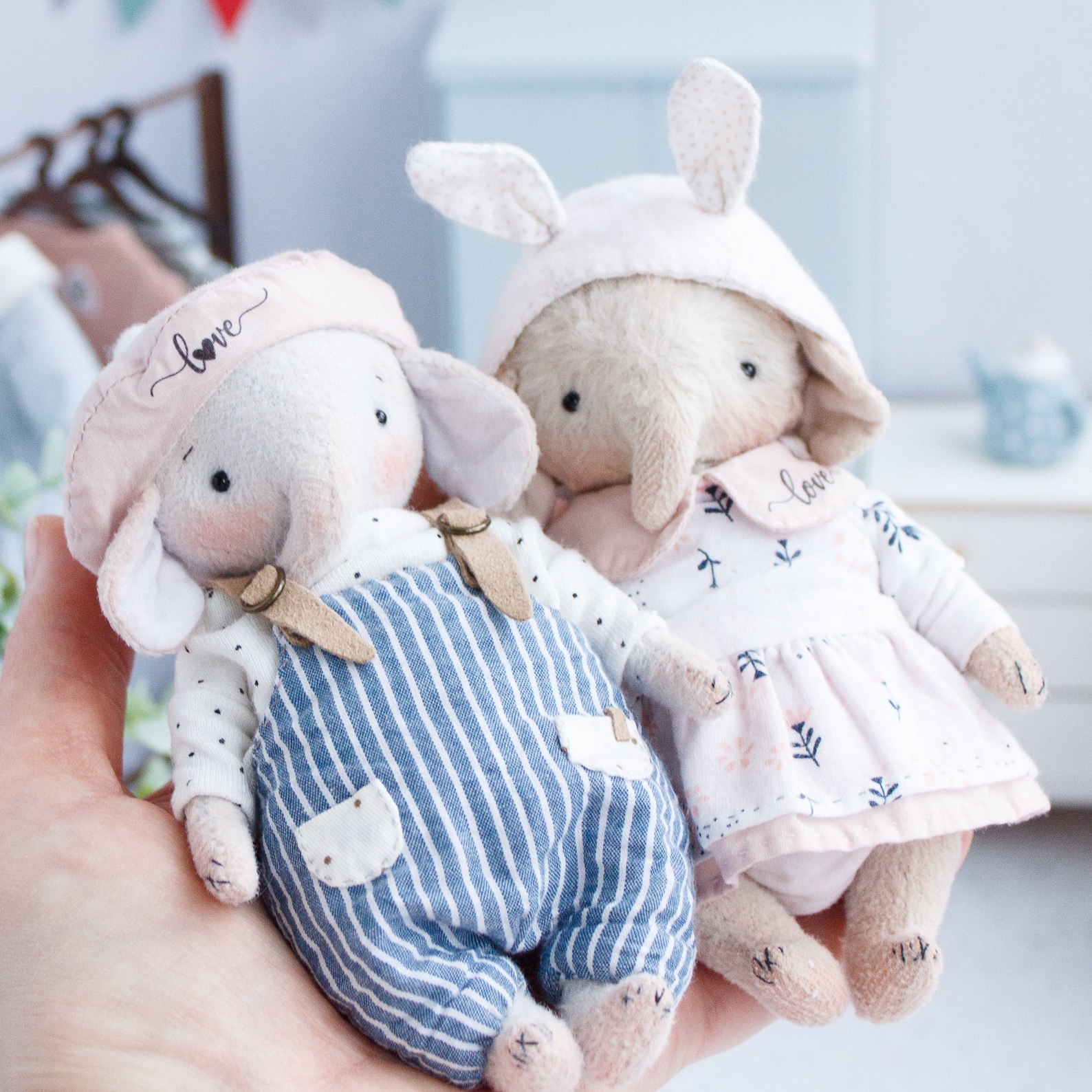 Overalls Sewing Pattern for Teddy Bear, Doll Clothes Pattern, Toy Dress ...