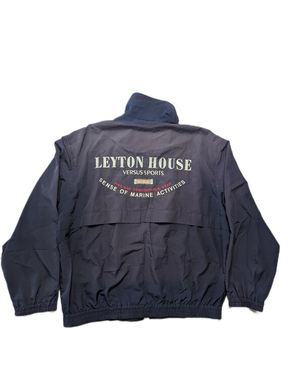 Rare 90 91 Leyton House Racing Team yacht jacket … - image 4