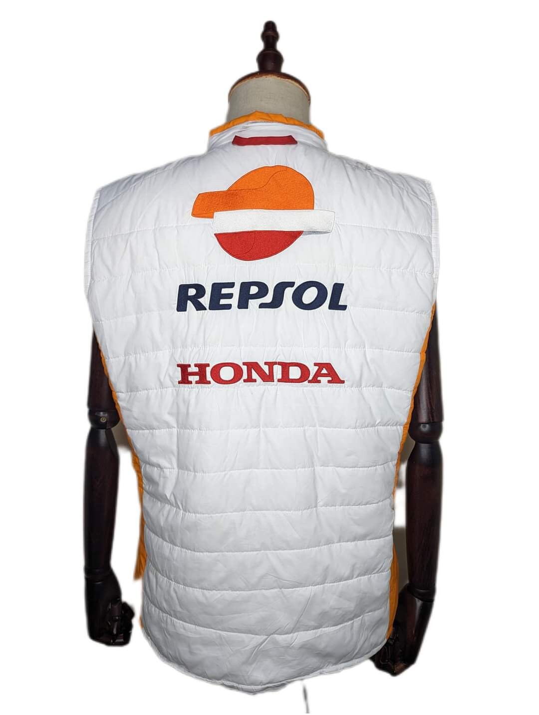 Sleeveless Jacket Repsol Honda Replica White - Etsy