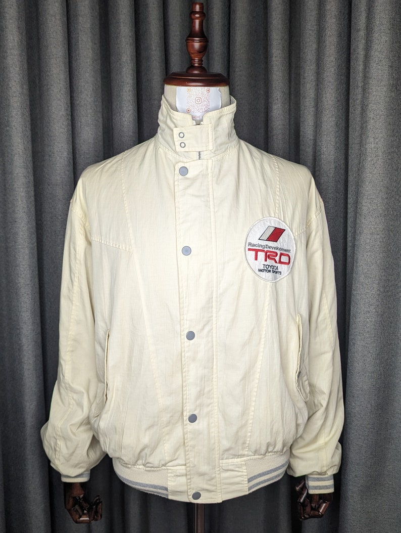 80s TRD Varsity Bomber Jacket in Perfect Condition Toyota Racing ...