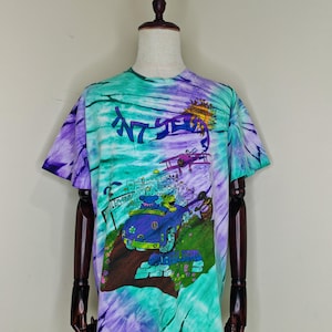 94 Grateful Dead Jerusalem Tour Mr T Tag  True XL Tie Dye T-shirt