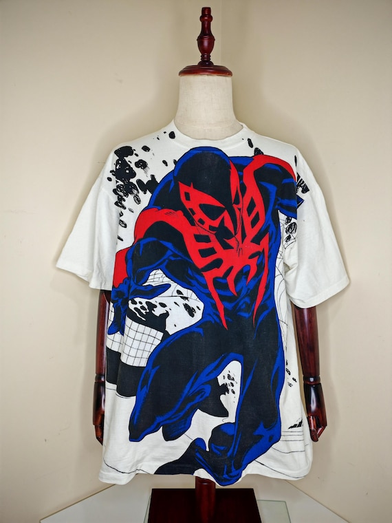 Hiptrack Marvel AOP Spider-man 2099 & 1990s Spiderman XL 2XL