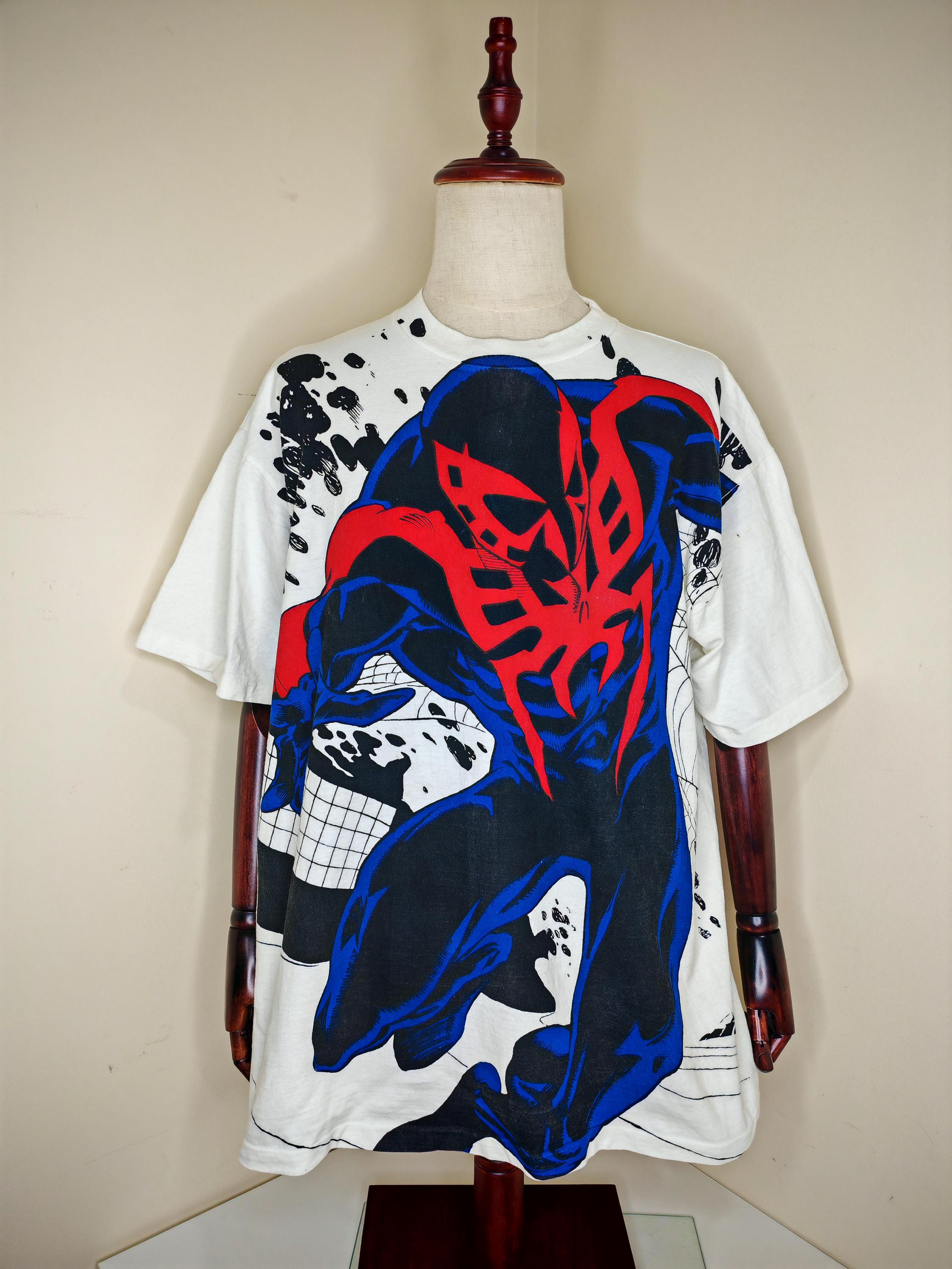 Hiptrack Marvel AOP Spider-man 2099 & 1990s Spiderman XL 2XL