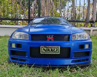 NIKKO RC GT-R 1/5 青色激レア 完全動作品！！プレミア