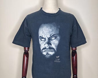 WWF WWE Vintage The Undertaker Big Face Licensed T-shirt